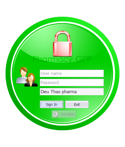 Sign in Sales management software PharmacyGPP